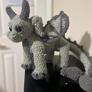 Crochet dragon