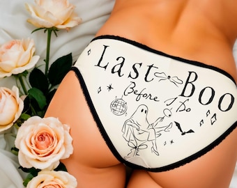 Last Boo, bevor ich Höschen mache: Lustige Unterwäsche