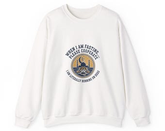 Bluza z kapturem Fasting Club | ironiczna koszulka w stylu uniwersyteckim, gadżety klubowe