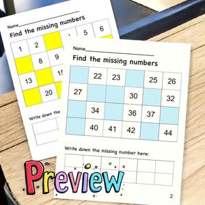 10 Fun Math Logics worksheets For toddlers Prek Kindergarteners