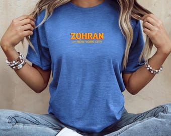 Zohran for NYC Boxy Tshirt, Zohran for Mayor Tee, Zohran Mamdani T-shirt, Vote Zohran Tee, Rank Zohran Shirt, Progressive Zohran 2025 Shirts