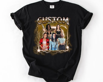 Camisetas personalizadas Comfort Colors para novia, novio, con cara, sorpresa de despedida de soltera, regalo pirata de cumpleaños personalizado, camiseta grupal