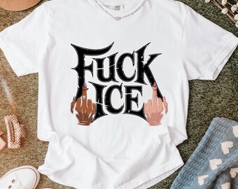 主*品様 middle finger fuck finger 中指 tシャツ Fuck Ice middle finger shirt, hoodie, sweater, long sleeve and