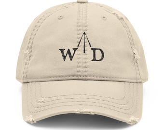 Gorra de papá desgastada (bordada)