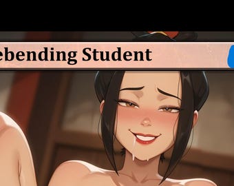 Estudiante de control del fuego - Avatar Azula Waifu Proxy Foil Sexy TCG