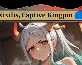Ob Nixilis, Captive Kingpin - Yamato Waifu Proxy Foil Sexy TCG