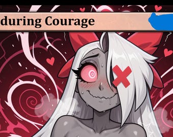 Ausdauernder Mut - Waifu Proxy Foil Sexy TKG