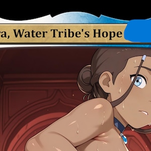 Katara, l&#39;espoir de la tribu de l&#39;eau - Avatar Waifu Proxy Foil Sexy