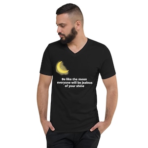 Unisex Short Sleeve V-Neck T-Shirt