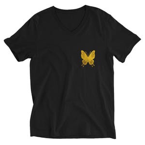 Unisex Short Sleeve V-Neck T-Shirt