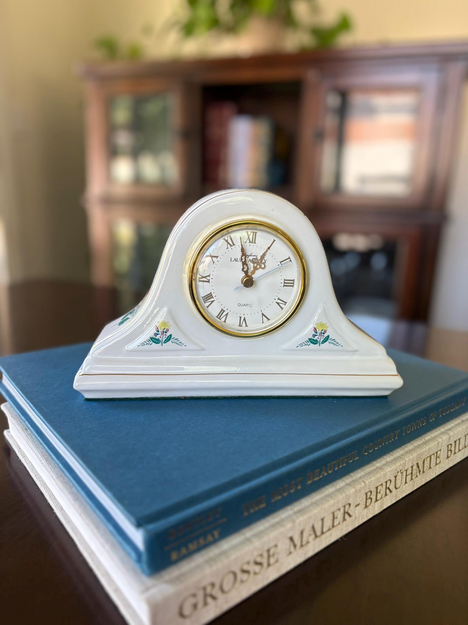 Laura Ashley Clock - Etsy