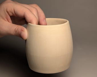 Oval Mug Plaster Mold: Ceramic Slip Casting Tool