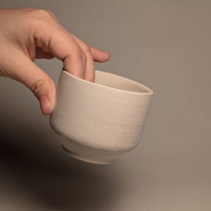 Mokmal: minimale keramische beker gegoten gipsvorm (70 x 80 mm) voor aardewerk