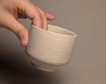 Mug Mold: Minimal Ceramic Cup Slip Casting Plaster Form (70x80mm) for Pottery