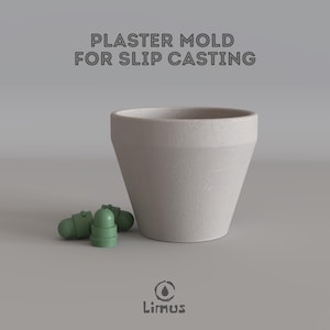 円錐型マグカップ型：セラミックスリップ鋳造、5.75オンス