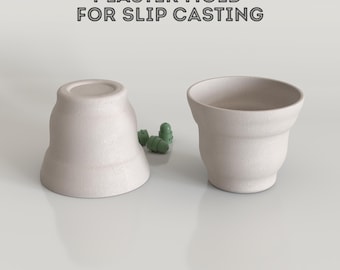 Mug Plaster Mold - Ceramic Slip Casting Pottery Tool