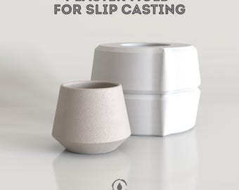 Handmade Plaster Mug Mold: Slip Casting for Ceramic & Porcelain