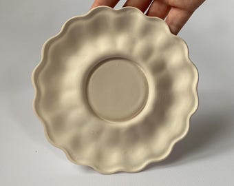 Flower Plate Plaster Mold: Slip Casting for Ceramic & Porcelain