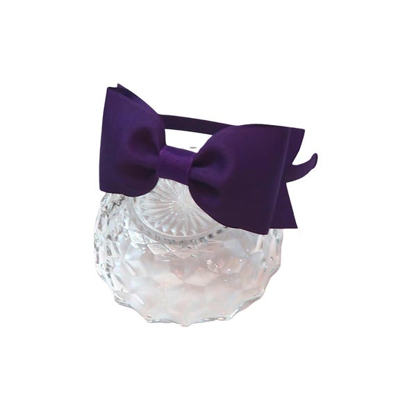 Purple Bow Headband: Girls' Halloween Hair Accessory