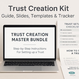Trust Creation Master Bundle - Vermeiden Sie Nachlasssachen, schützen Sie Vermögen und Ihr Vermächtnis