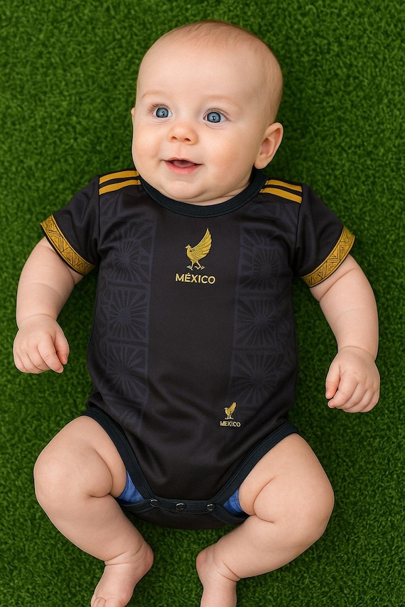 Mexico Soccer Baby Bodysuit - 2025 Team Jersey