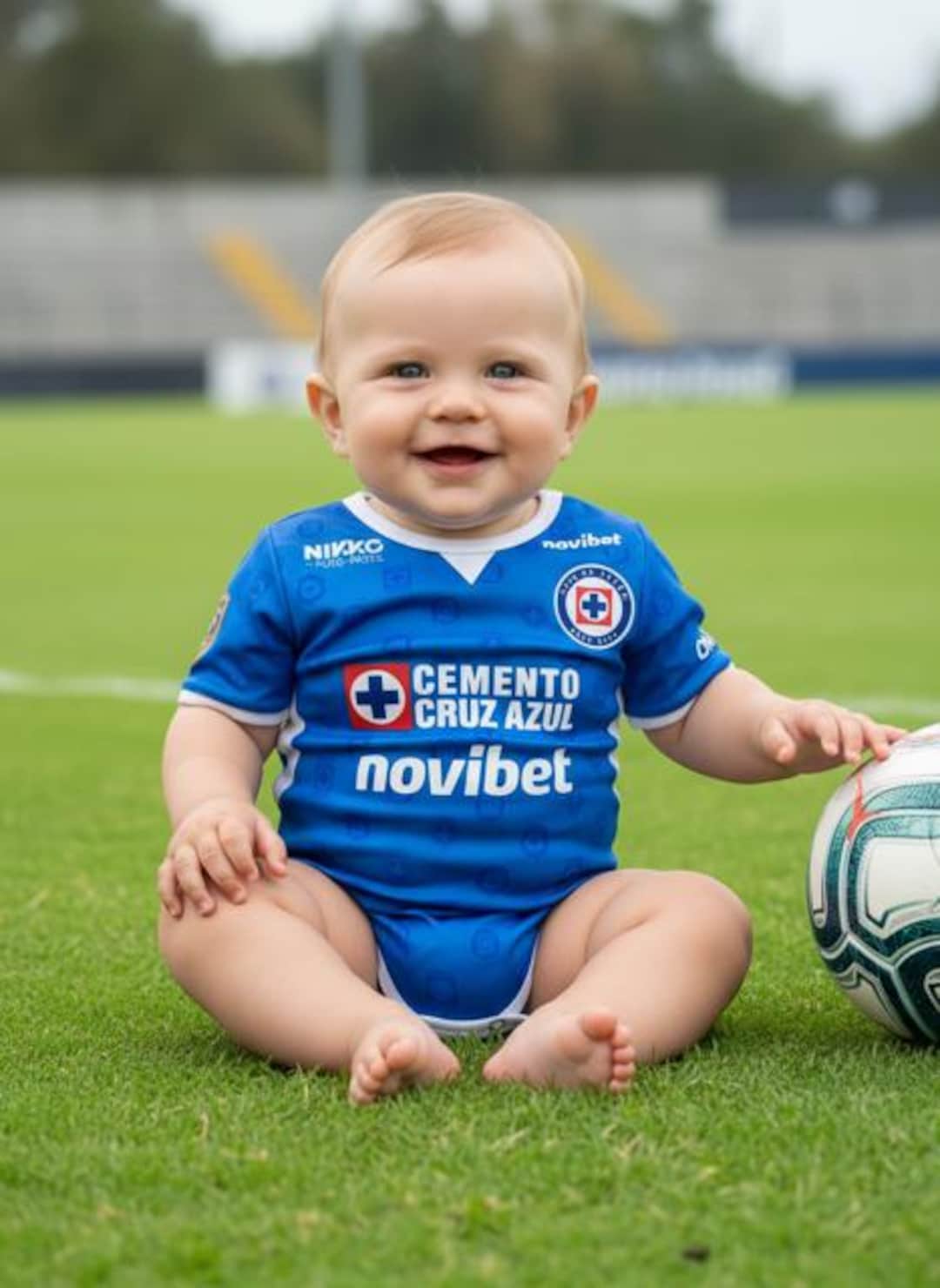 Cruz Azul Baby Bodysuit 26-27 - Liga MX Soccer Jersey 2026 - Etsy