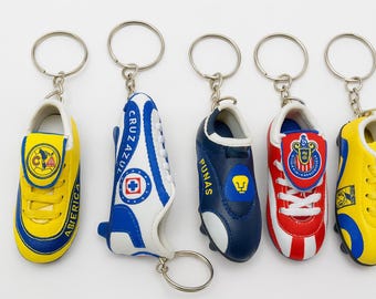 FMF Mini Soccer Team Shoe Cleats Keychain (Mexican Teams)