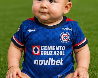 Cruz Azul Baby Jersey - Etsy
