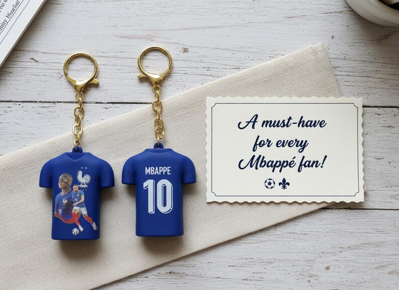 Soccer Mini Jersey Keychain *5