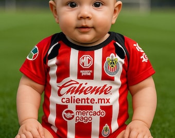 Chivas Custom Baby Jumpsuit - Pañalero de Bebé Chivas Liga MX