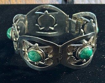 Vintage Taxco Mexican Silver bracelet