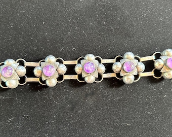 Vintage Taxco Mexican Silver bracelet