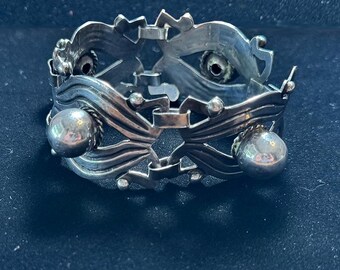Vintage Mexican Silver bracelet