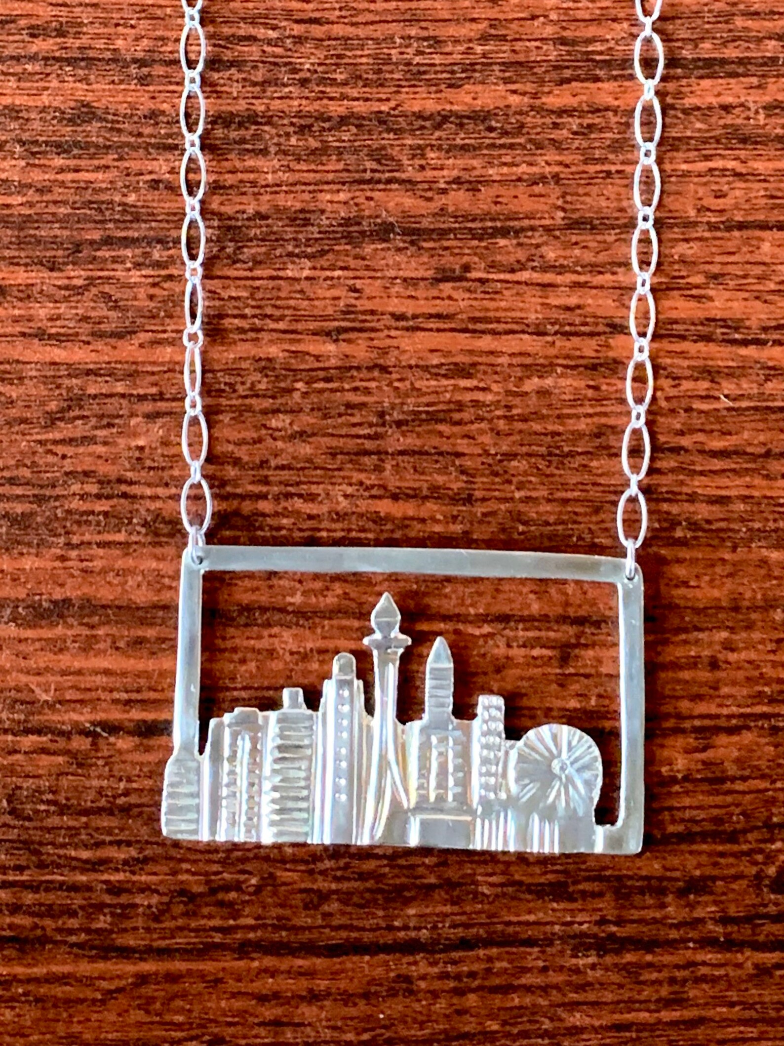 Seattle CityscapeSeattle JewelrySeattle Sterling Etsy