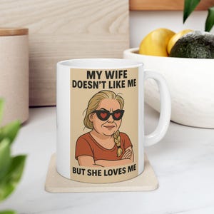 Taza de cerámica divertida, regalo perfecto para amantes del café, mejores amigos, humor de oficina, cumpleaños o simplemente porque sí.