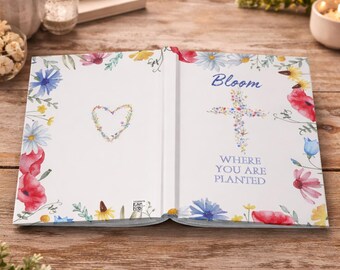 Floral Inspirational Journal