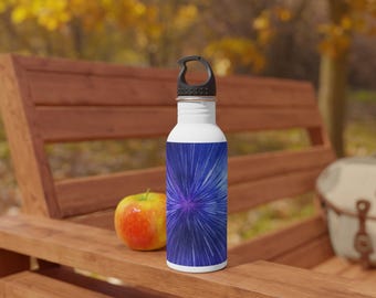 Vibrant Stainless Steel Water Bottle: 20oz Eco-Friendly Hydration
