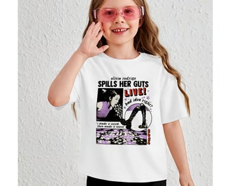 Olivia Rodrigo Guts Tour 2024 jeugdshirt, het Guts World Tour 2024 shirt, Guts Tour 2024 shirt, zure Tour merchandise cadeau voor haar