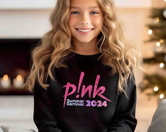 P!nk Pink Singer Summer Carnival 2024 Festival Tour T shirt,P!nk Concert Baby Tee,Pink Fan Croptop, Music Tour 2024 Shirt