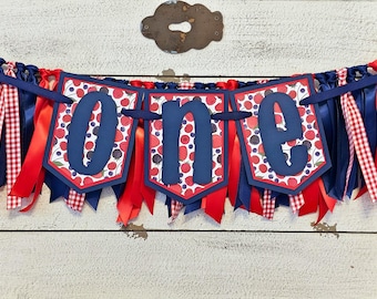 Berries Highchair Banner & Ribbon Garland Set: Berry First Birthday