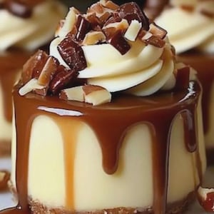 BEST RECIPE For No Bake Turtle Mini Cheesecakes Download