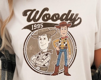 Toy Story-personages PNG, trendy cartoon T-shirtontwerp (digitale download)