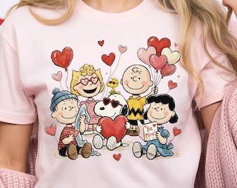 Valentine vrienden illustratie, cartoon hond met hart ballonnen clipart,, hart ballon print, beagle hond Valentine png, digitale download