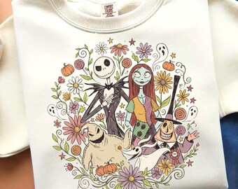 Halloween Skeleton Couple PNG, Spooky Characters, Horror Shirt Design (Digital Download)
