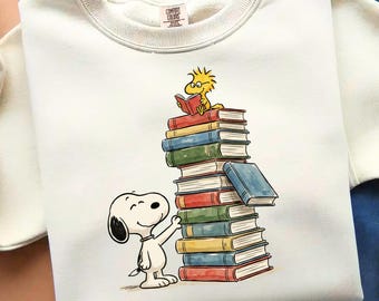 Back to School PNG, Beagle Reading Books PNG, Student Sublimation, Teacher PNG, Digital File