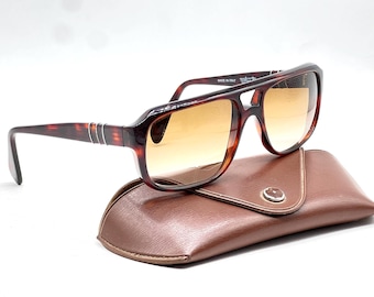 Vintage Persol Ratti Sunglasses 68252/56 Genuine Italy Ultra Rare tortoise color