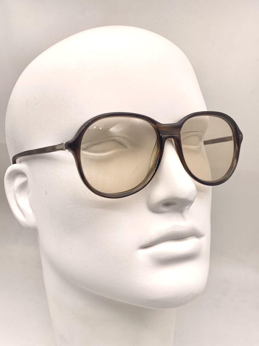 PERSOL RATTI サングラス ヴィンテージ 0529 52/12 パテントメフレクト