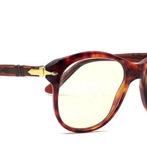 Rare Vintage Persol Ratti 6628 Sunglasses Tortoise Frame Gold Arrow Italy 80s