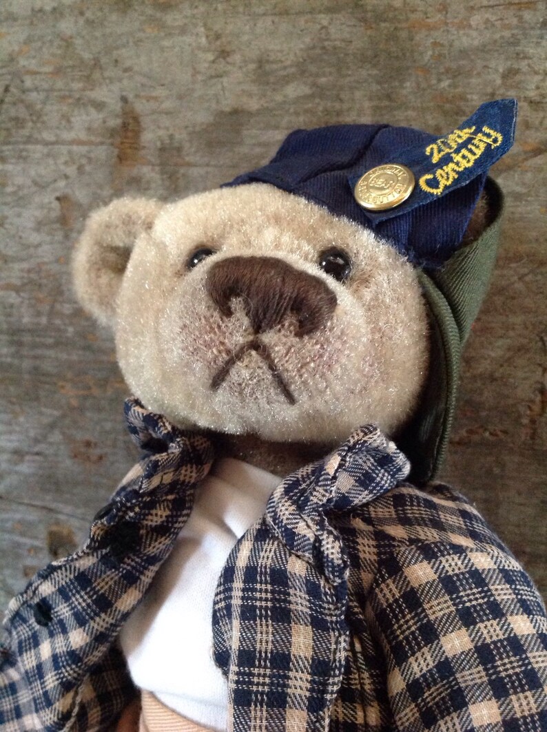 Vintage Brass Button Bears 1990's Bear 11 Etsy