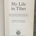 1952 My Life in Tibet Book Edwin John Dingle image 3